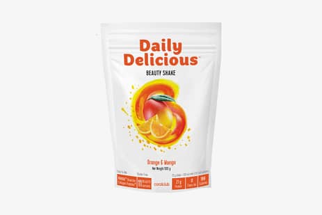 Daily Delicious Beauty Shake con sapore di mango e arancia